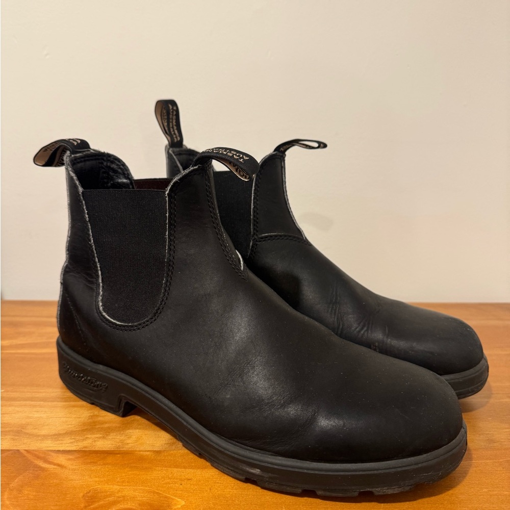 Blundstone Size 10 Black Leather Boots